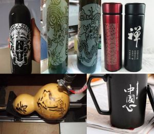 秦皇岛北戴河区酒瓶葫芦工艺品激光雕刻机